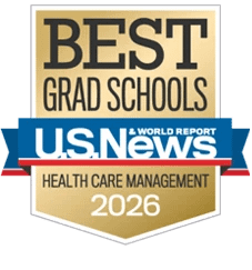 USN Badge Grad Schools Healthcare Management 2025