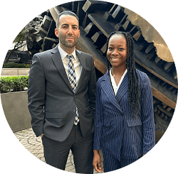 Jason Washington and Ashley Pierre
