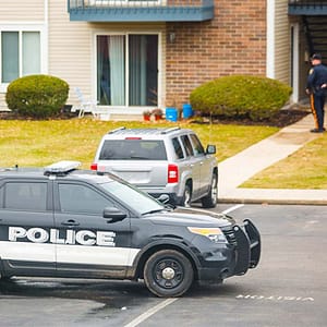 police car
