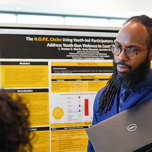 L. Trenton S. Marsh presents research