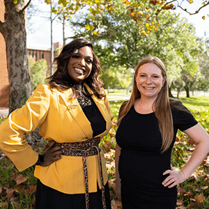 Amanda Wilkerson and Rebecca Entress