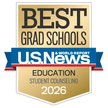 USN Badge Best Grad Schools Education Counseliing 2026